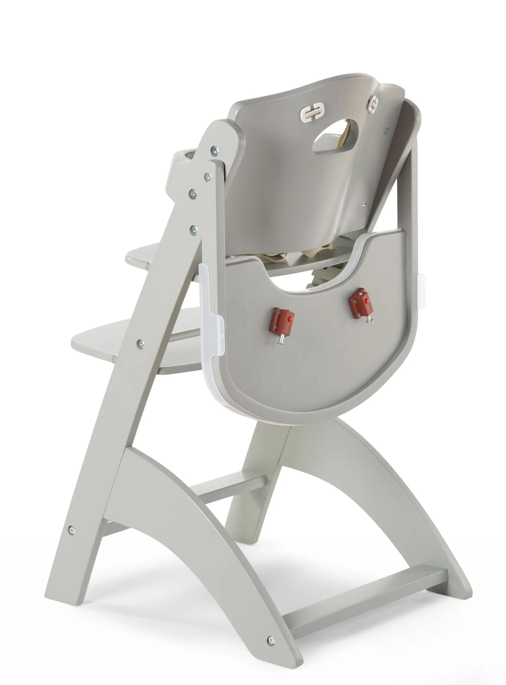 [1 yr local warranty] Childhome Lambda 3 Baby High Chair   Feeding Tray - Stone Grey