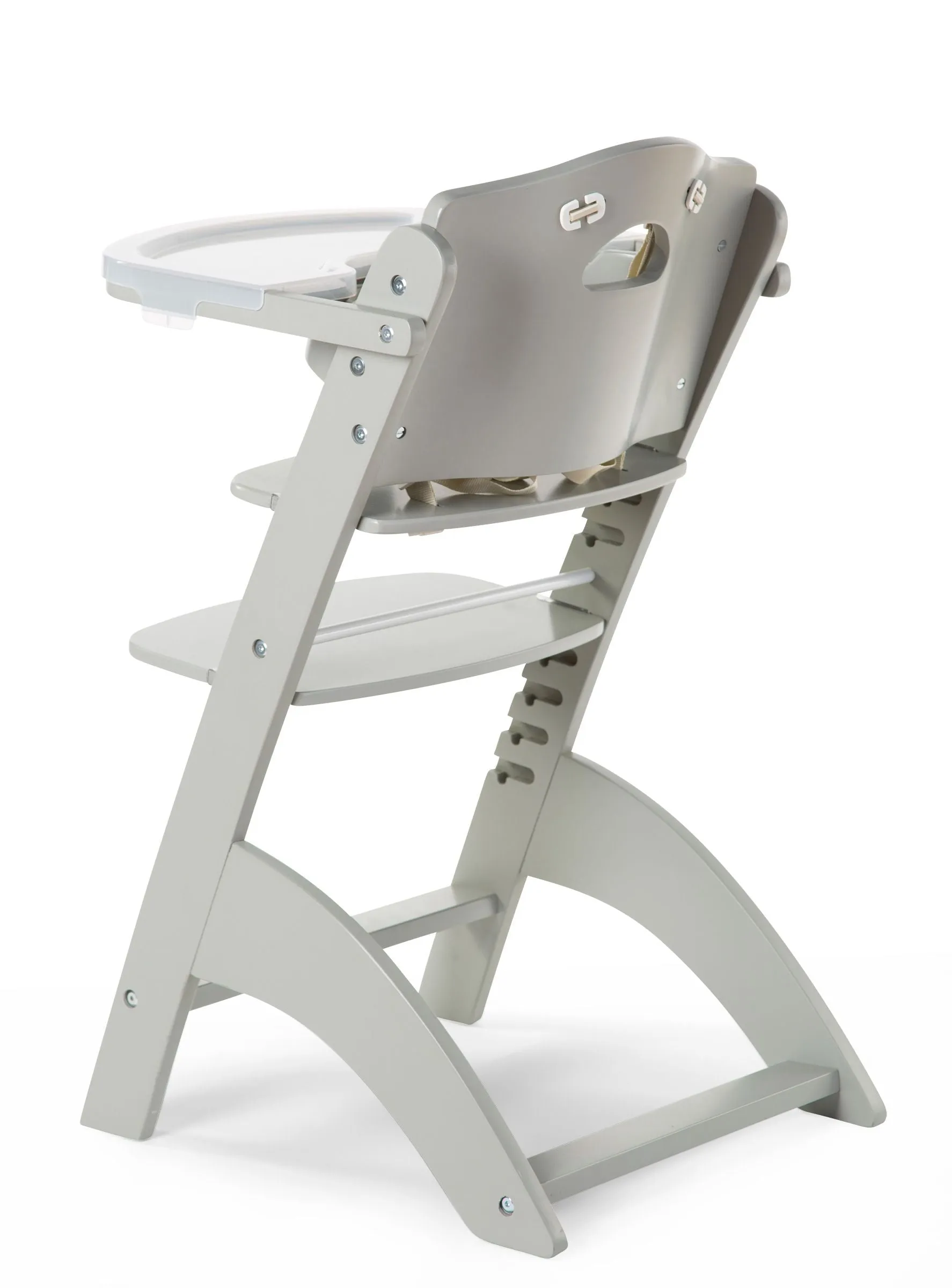 [1 yr local warranty] Childhome Lambda 3 Baby High Chair   Feeding Tray - Stone Grey