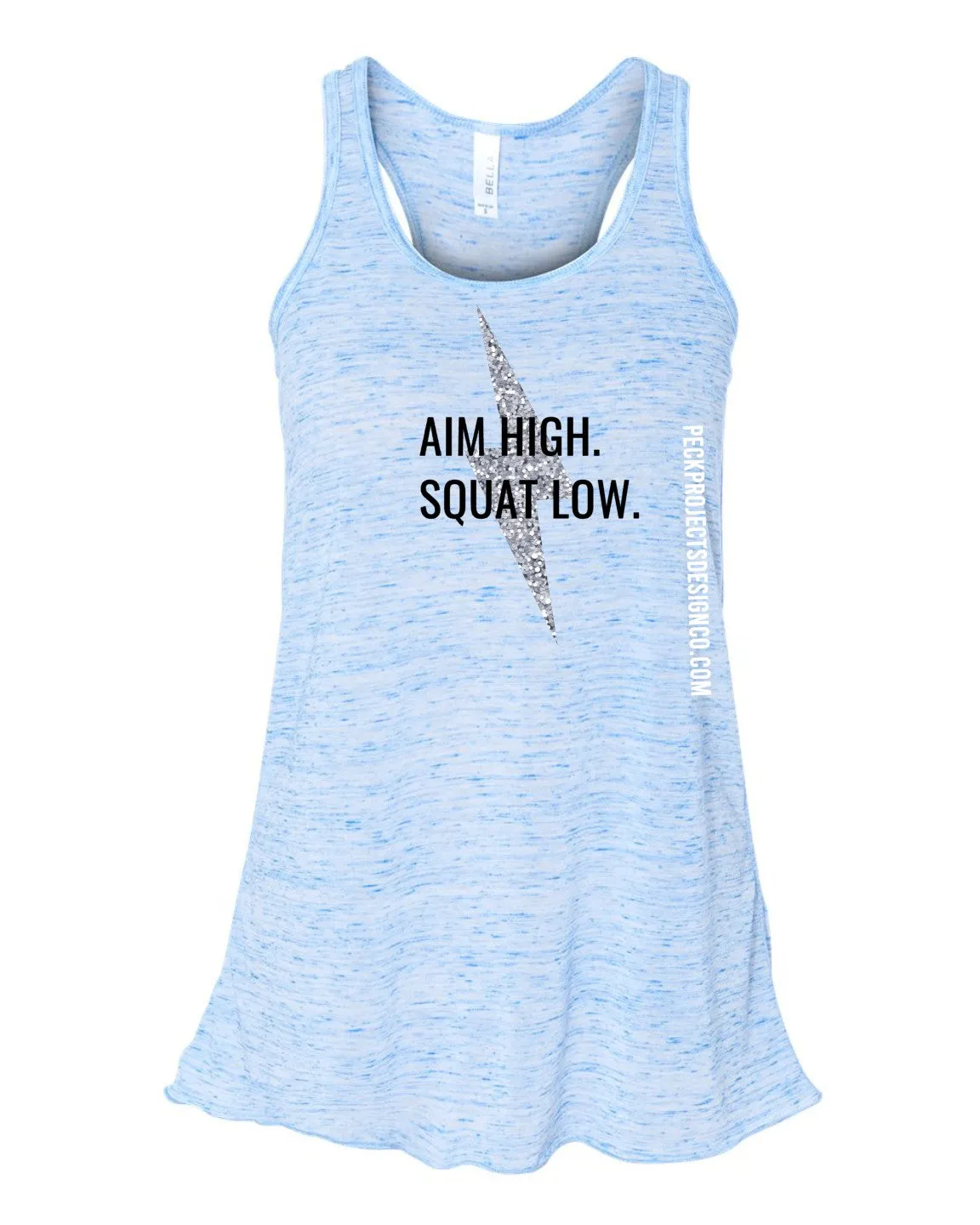 Aim High Squat Low Tank