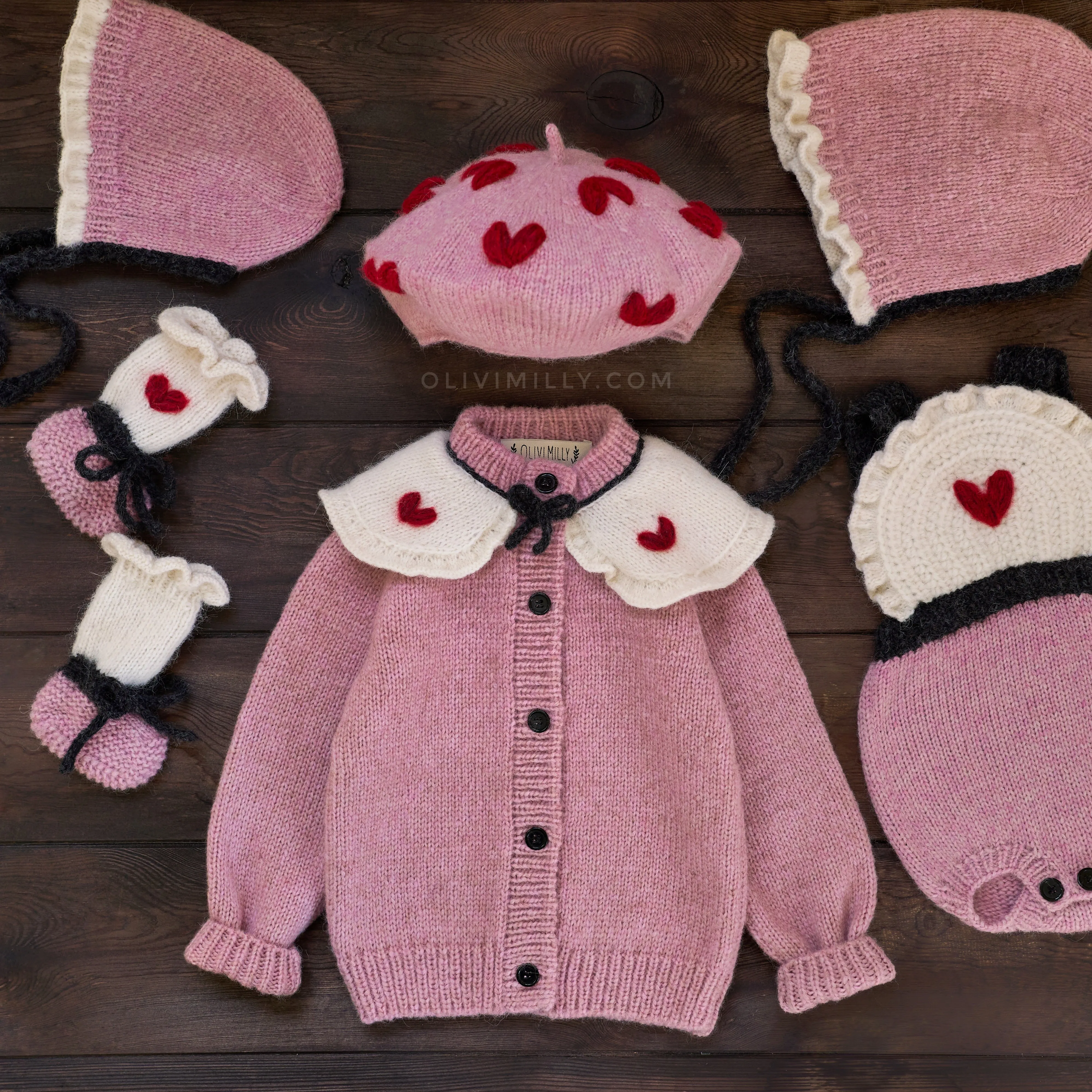Alice Booties | Powder Pink