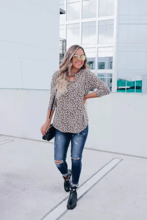 Avianna Leopard Print Top