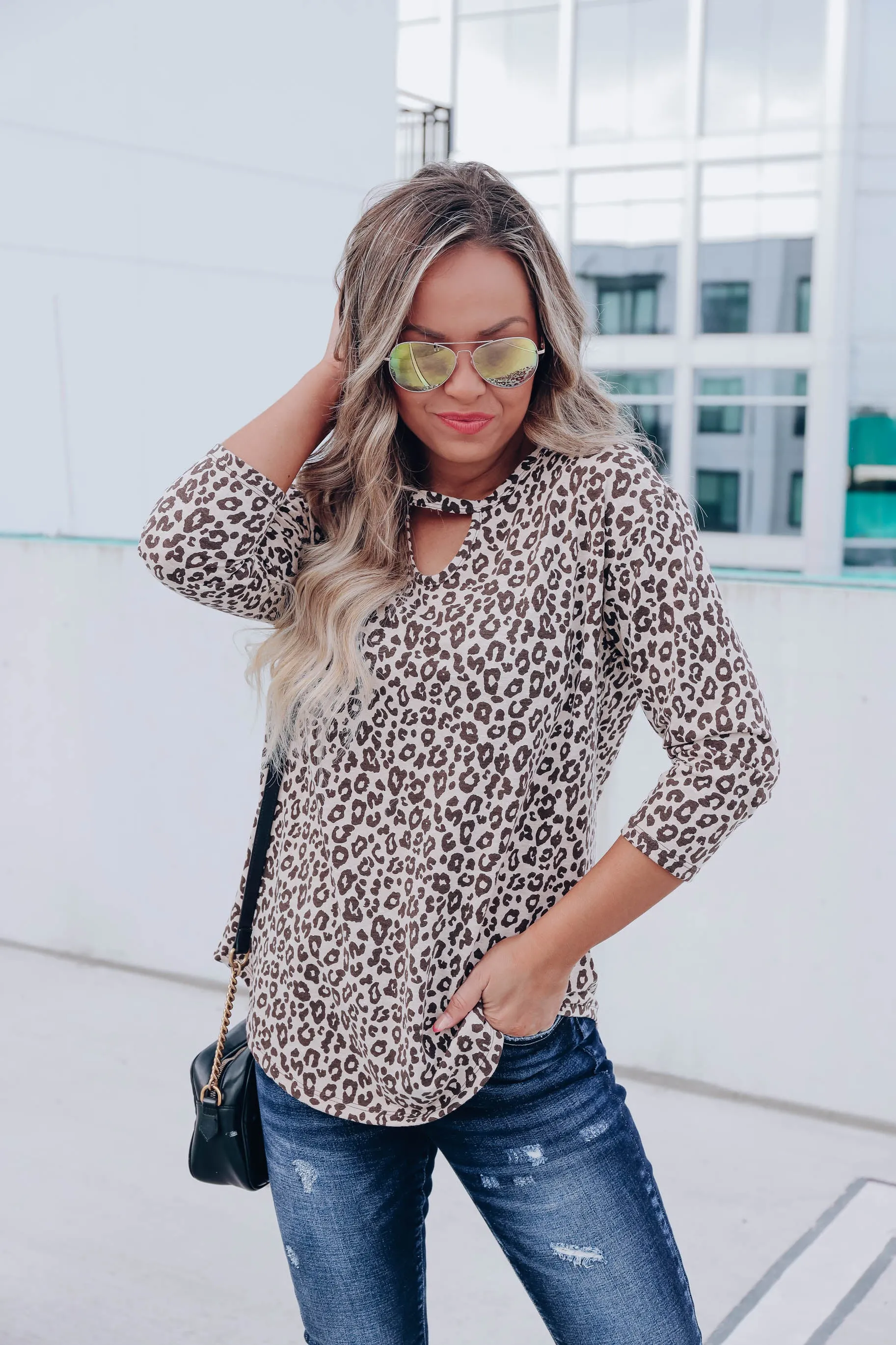 Avianna Leopard Print Top