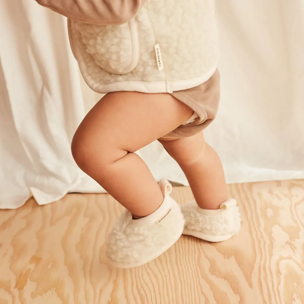 Baby Booties aus 100% Merinowolle