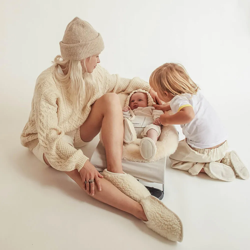 Baby Booties aus 100% Merinowolle