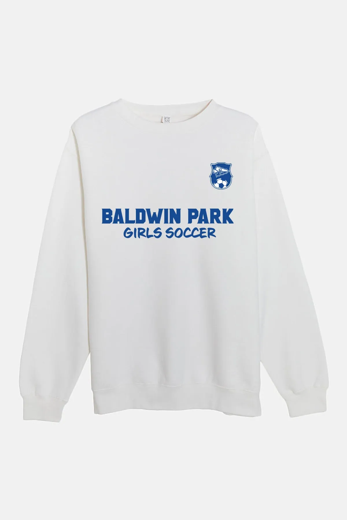 Baldwin Park High School Soccer Crewneck Sweater