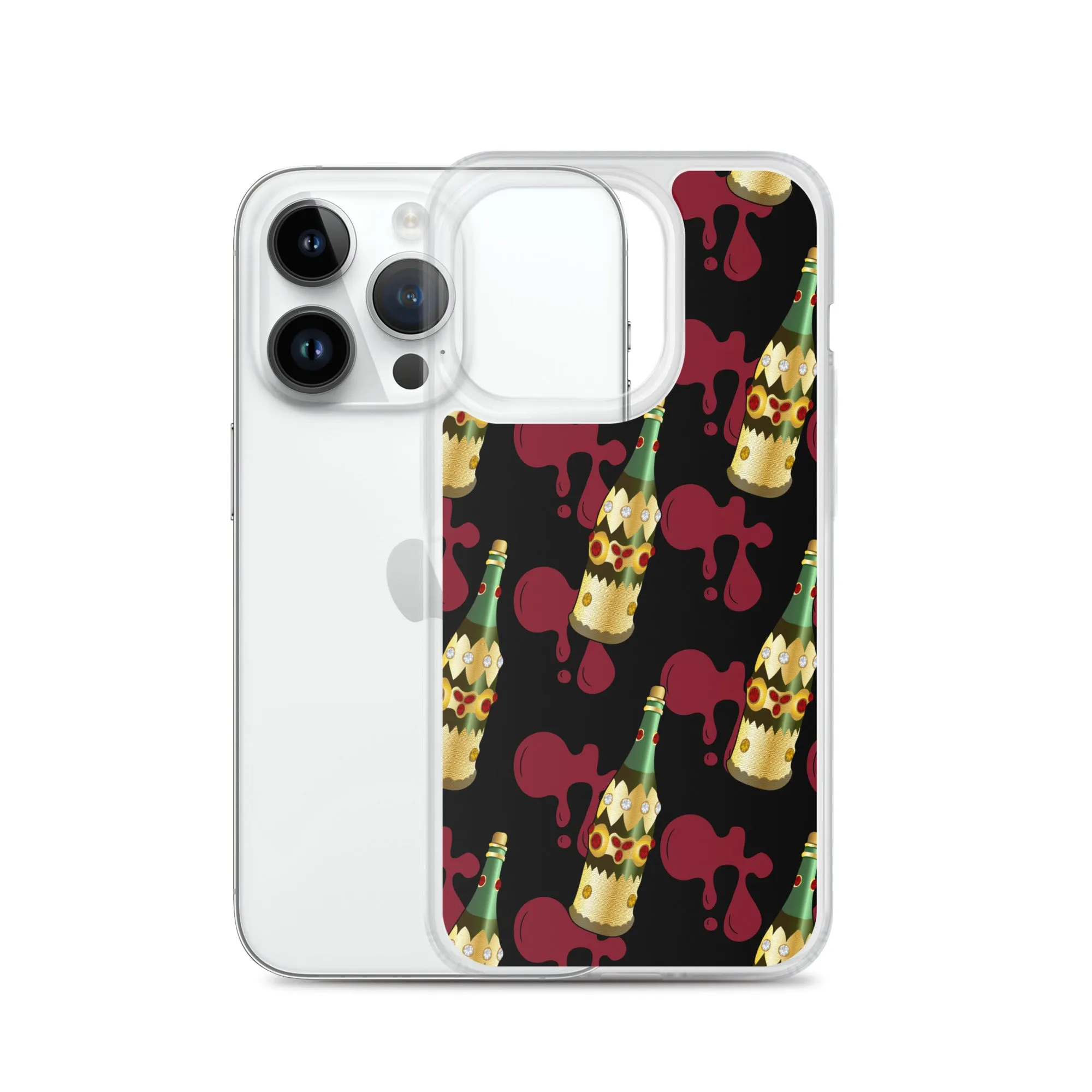Be One Of Us Blood Bottle iPhone Case