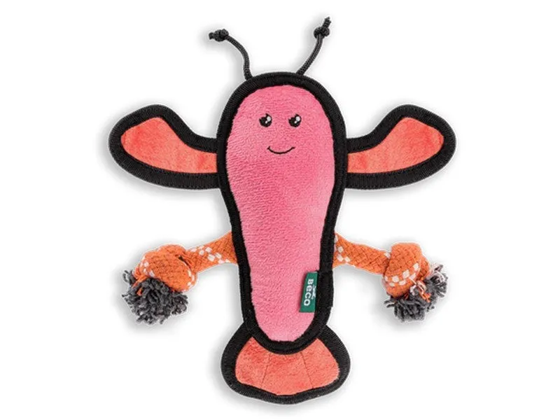 Beco Rough & Tough Recycled Lobster Dog Toy