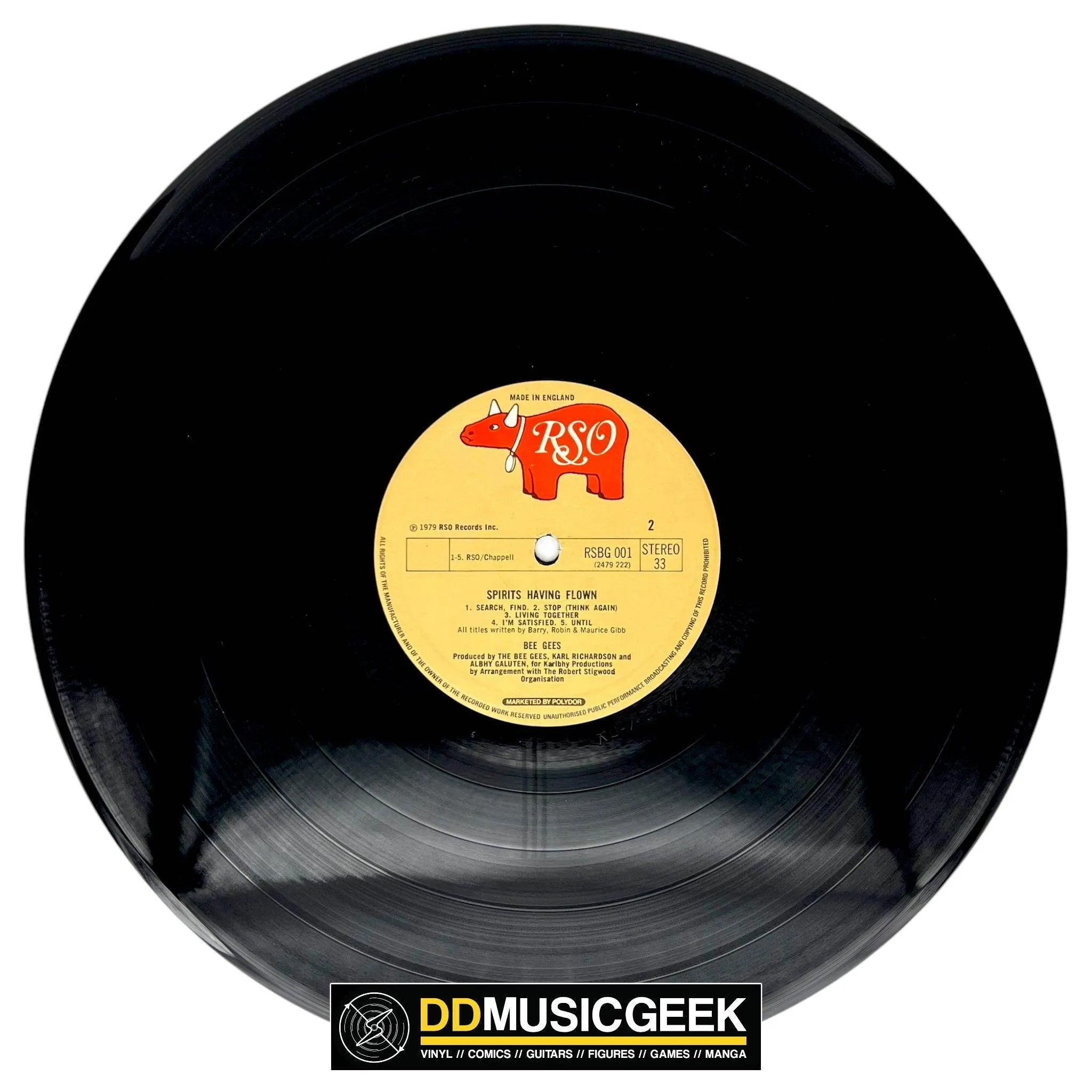 Bee Gees: Spirits Having Flown (LP, Album, Bei)