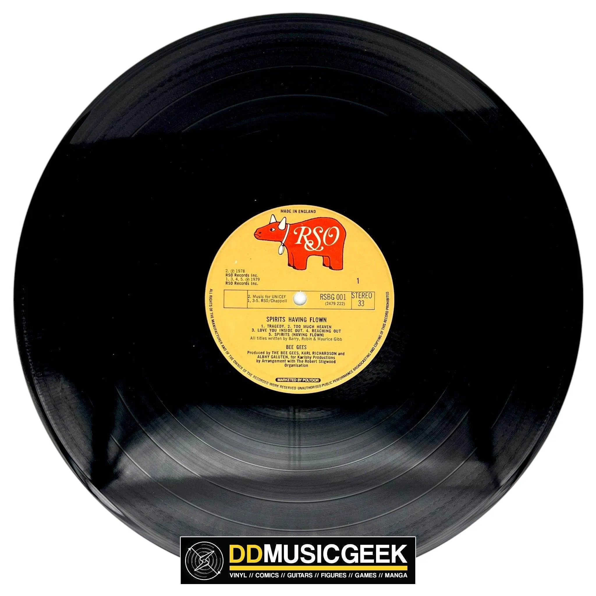 Bee Gees: Spirits Having Flown (LP, Album, Bei)