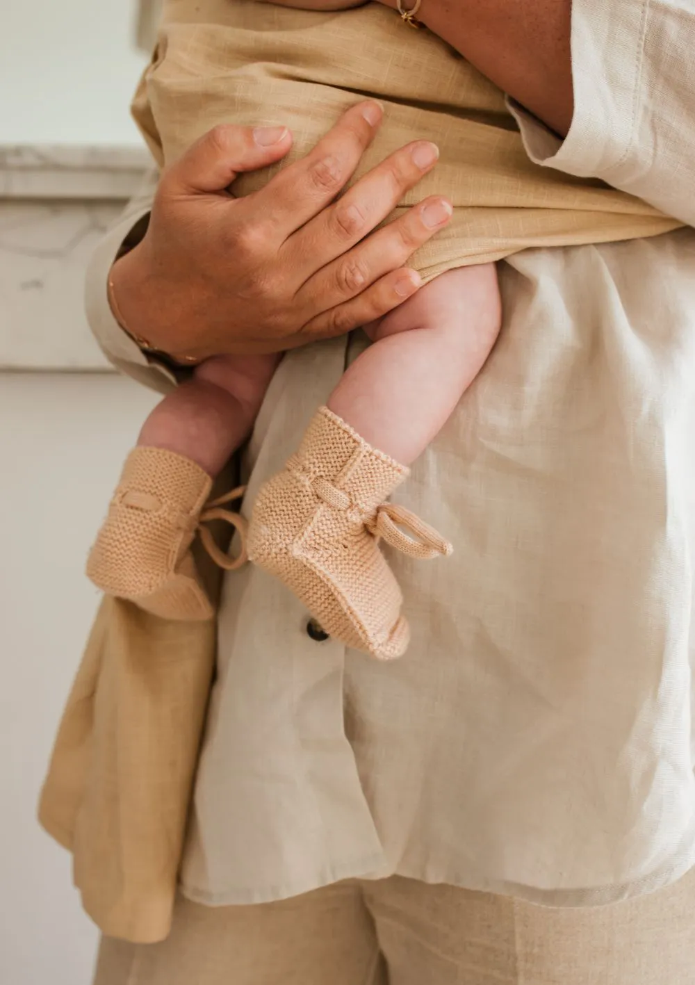 Booties Apricot