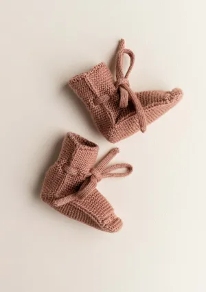 Booties Terracotta