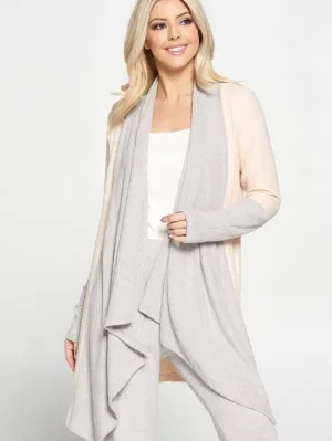 CG Open Rib Draped Cardigan. Fall Clearance!