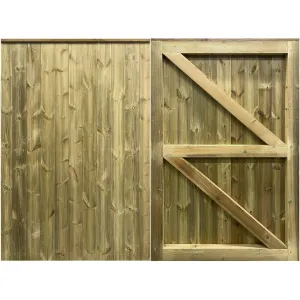 Clovelly Side Mortise & Tenon Gate (single)