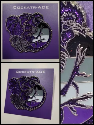Cockatr-ACE Pride Pin