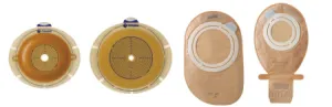 Coloplast SenSura Flex Two-Piece Cut-to-fit Convex Light Standard Wear Skin Barrier with Flange and Belt Tabs 5/8" to 7/