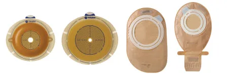 Coloplast SenSura Flex Two-Piece Cut-to-fit Convex Light Standard Wear Skin Barrier with Flange and Belt Tabs 5/8" to 7/