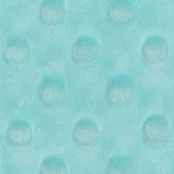 Cuddle Minky Dimple Dot Saltwater Fabric
