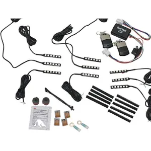 Custom Dynamics TMWK3BM6 Magical Wizard Sport Bike Light Kit with Bluetooth Color Command 5 Module