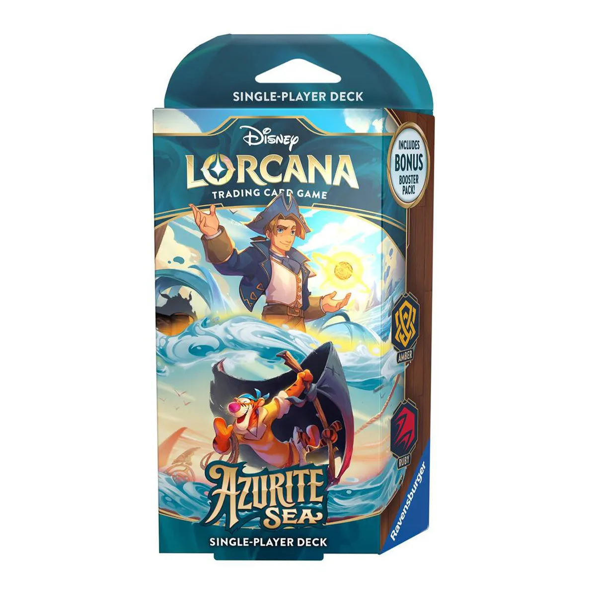 Disney Lorcana TCG Series 6 Azurite Sea Starter Deck (Pair)
