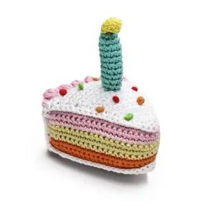 Dogo Pet - Crochet Toy - Birthday Cake