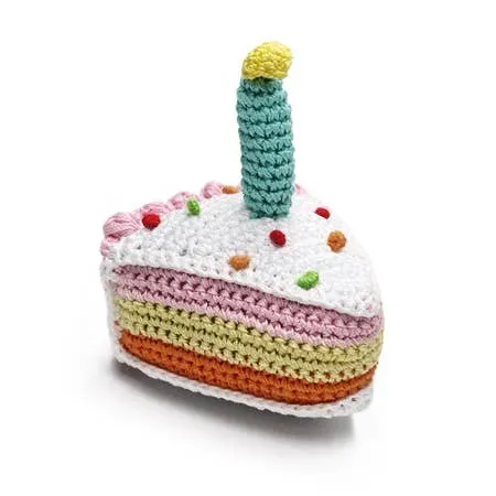 Dogo Pet - Crochet Toy - Birthday Cake
