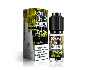 Double Drip Nic Salts Lemon Sherbet