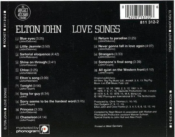 Elton John: Love Songs (CD, Comp, RP)