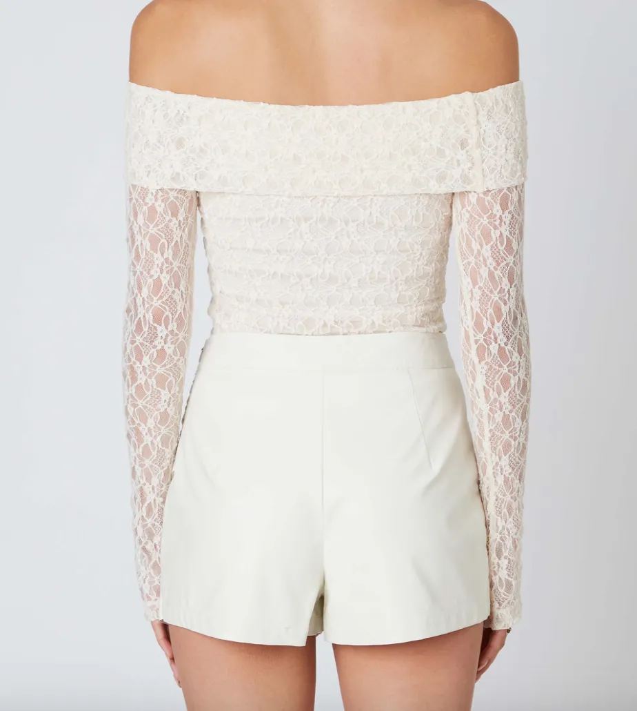 Envelope Ruched Mini Skort