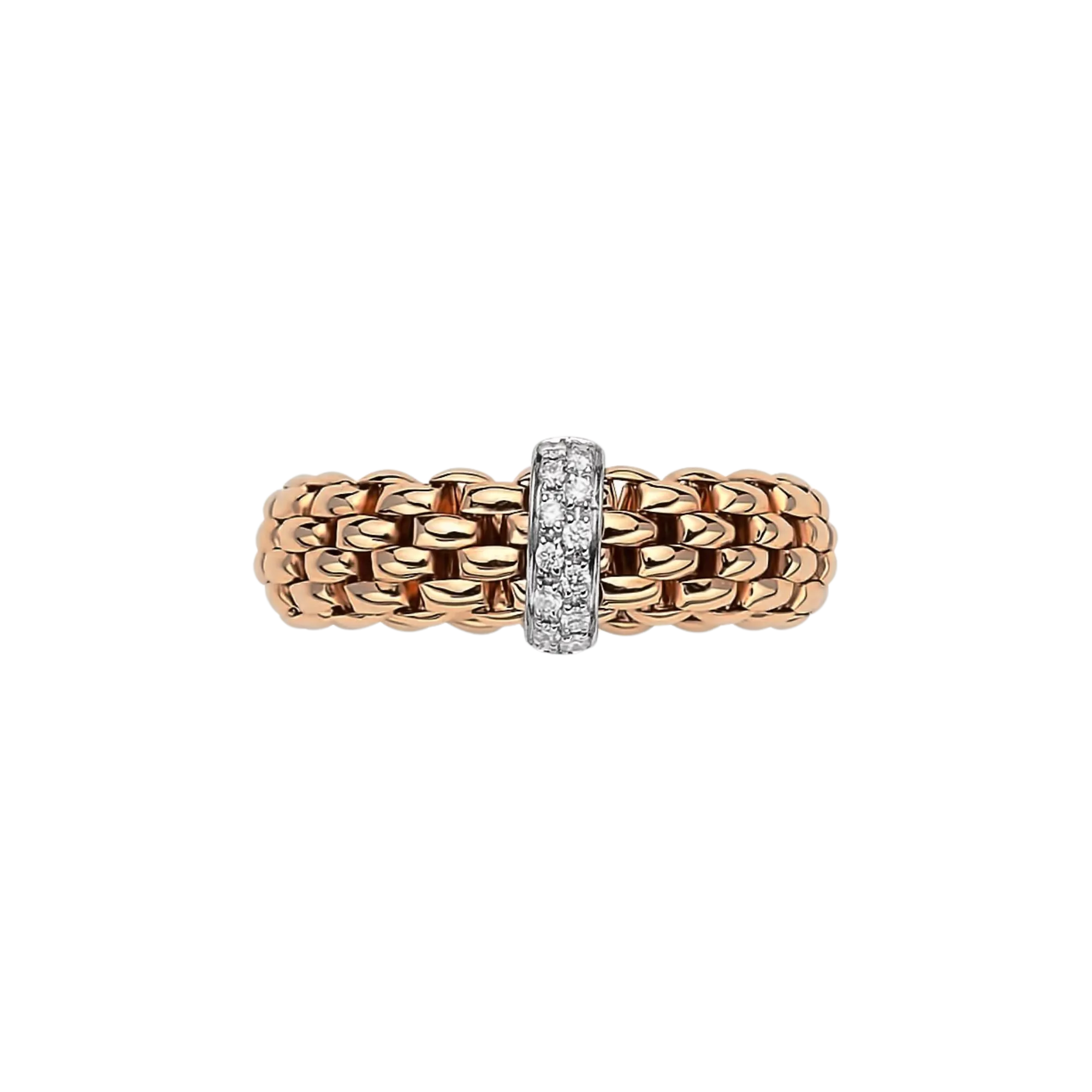 Fope Vendome Flex'it ring with diamonds