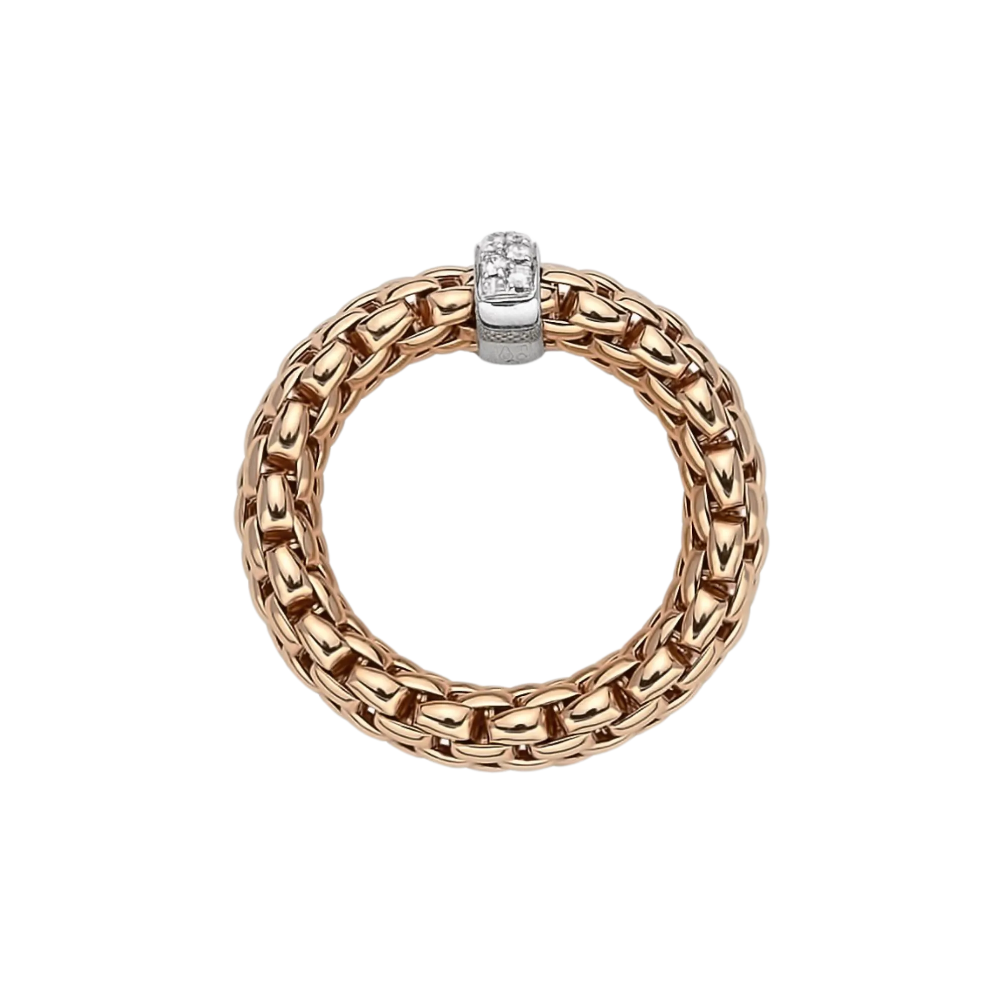 Fope Vendome Flex'it ring with diamonds