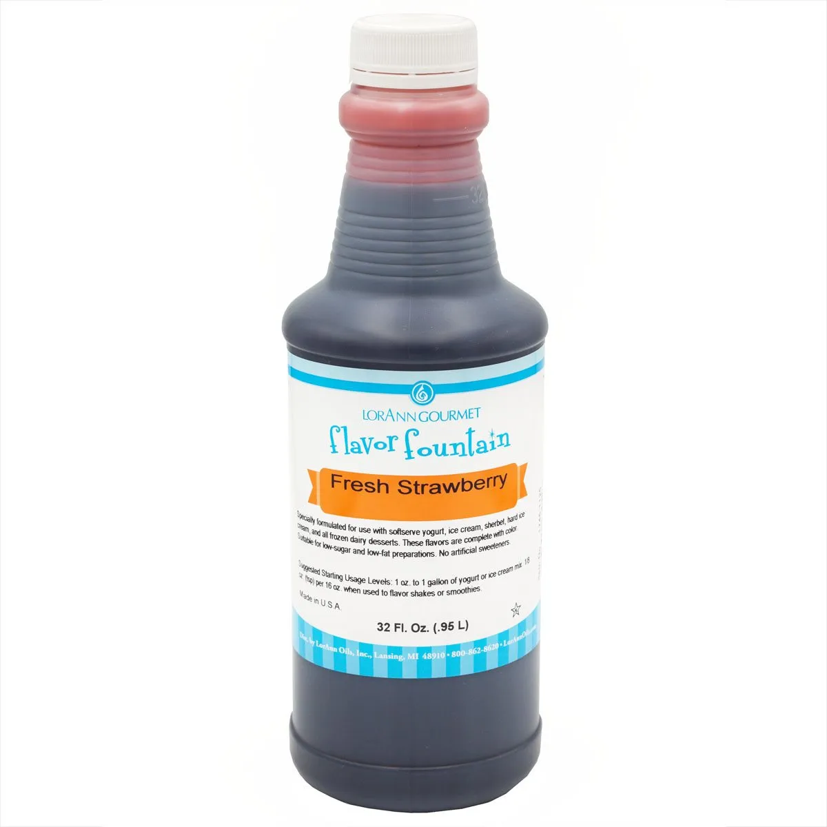 Fresh Strawberry Flavor - 4 oz. - 32 oz.