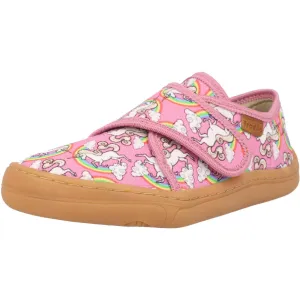Froddo Barefoot Pink Canvas Slippers