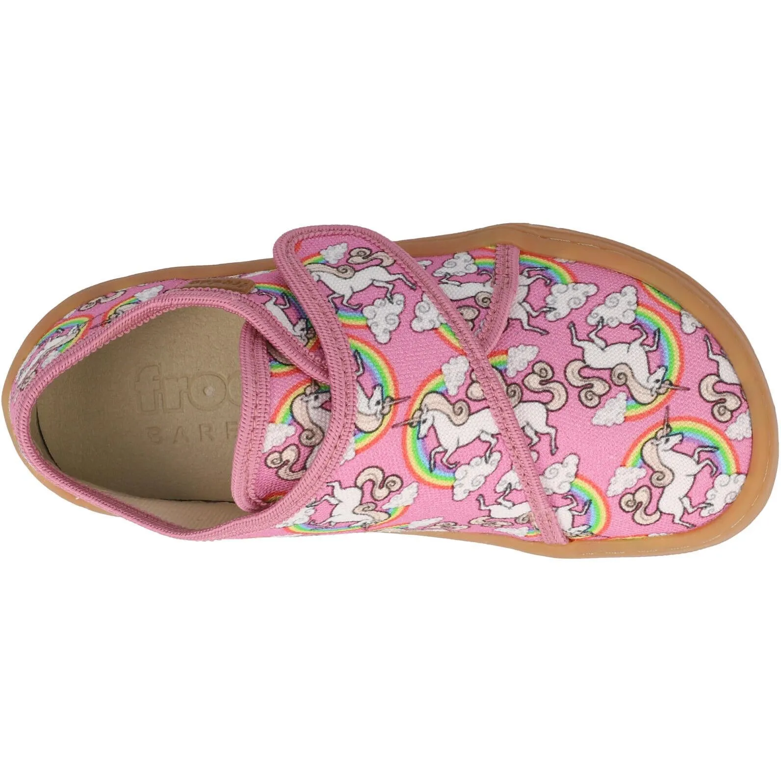 Froddo Barefoot Pink Canvas Slippers