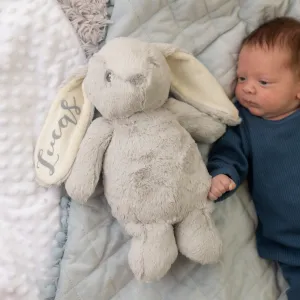 Grey Bunny Soft Toy