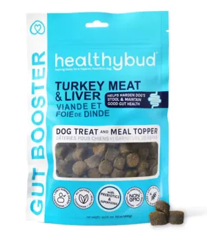Healthybud Dog Treat Gut Booster Turkey & Liver (4.5oz/130g)