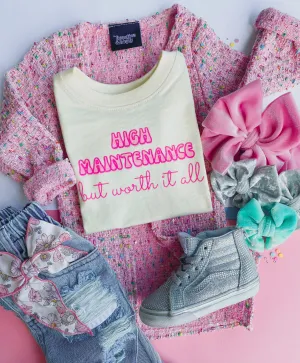 high maintenance tee