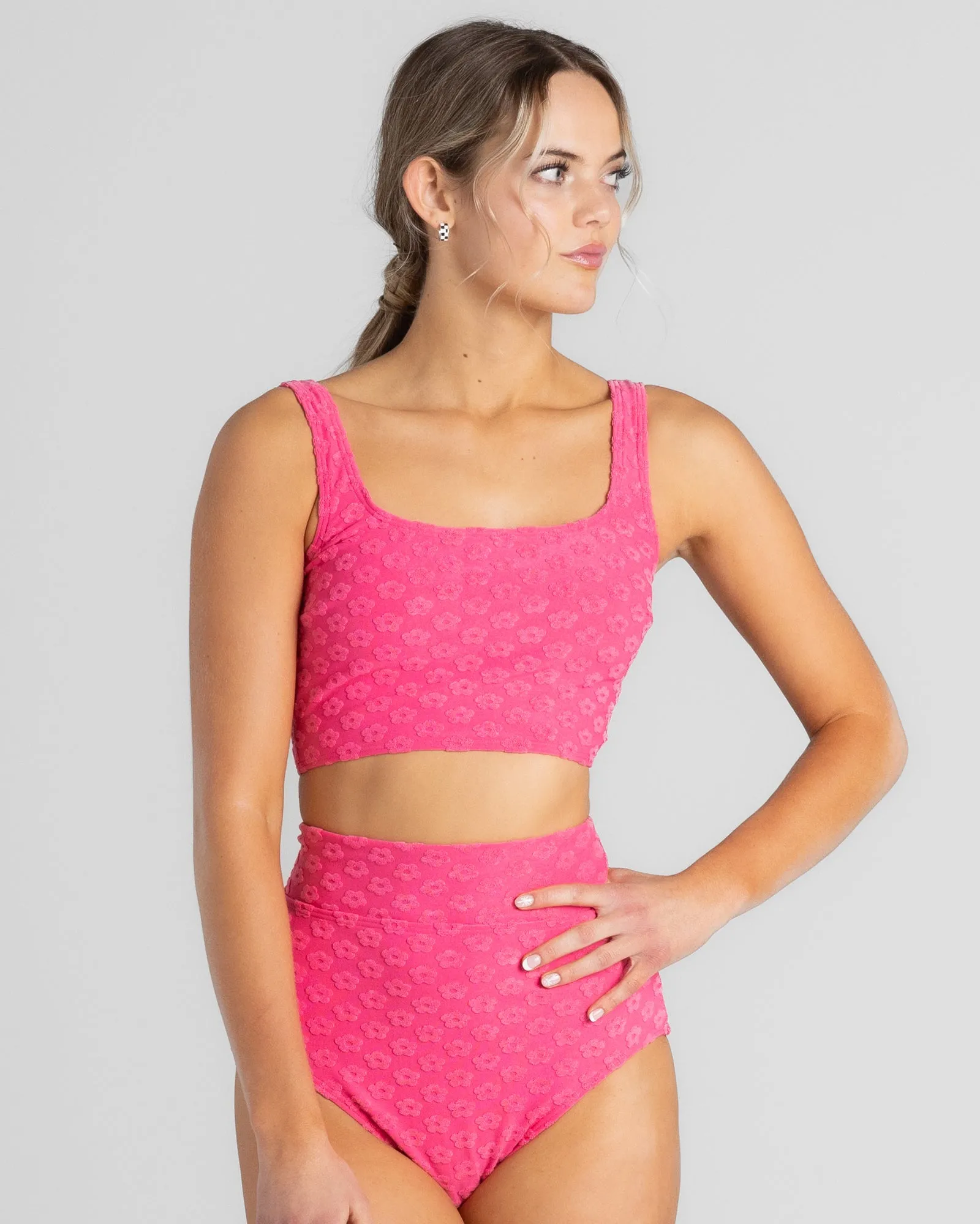 High Tide High Rise Jacquard Bottom