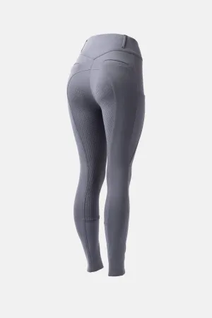 Horze Mira FG Ladies Breeches Thunder Cloud Blue