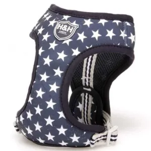 Hugo & Hudson Navy Star Dog Harness