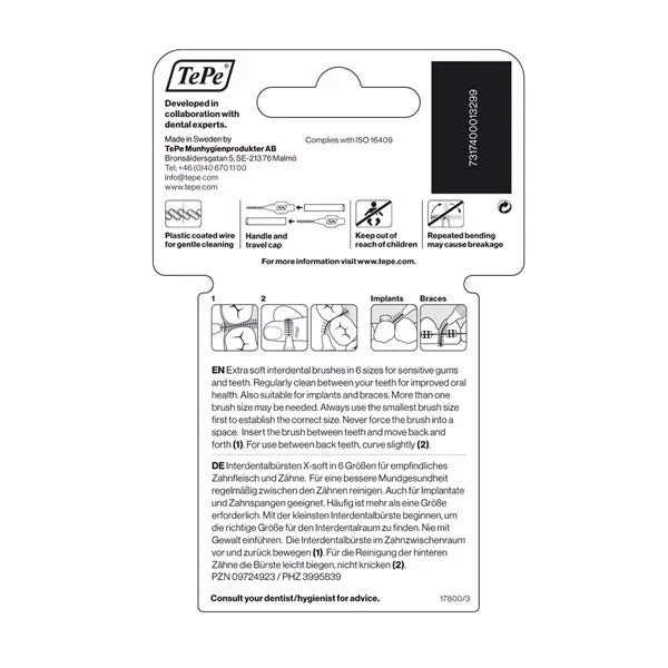 Interdental Brushes Extra Soft 8/Pack