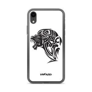 iPhone XR UnFazed Lion Case White