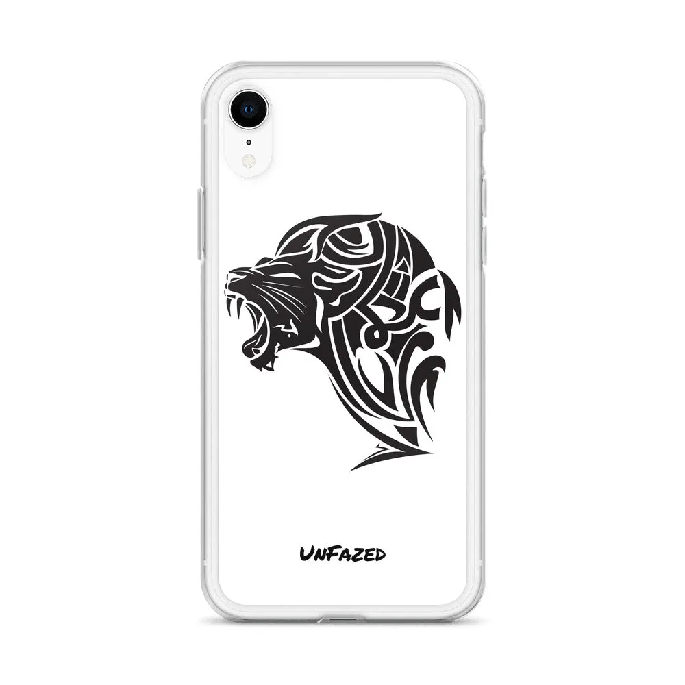 iPhone XR UnFazed Lion Case White