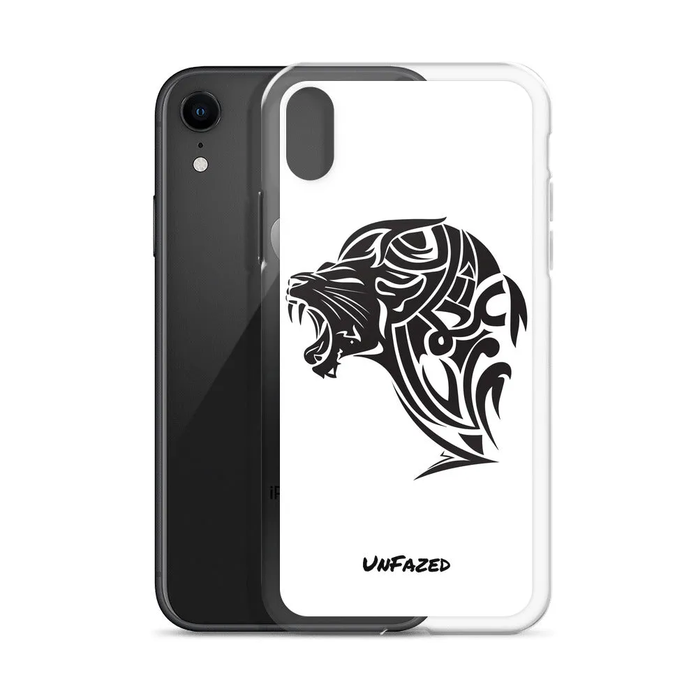 iPhone XR UnFazed Lion Case White