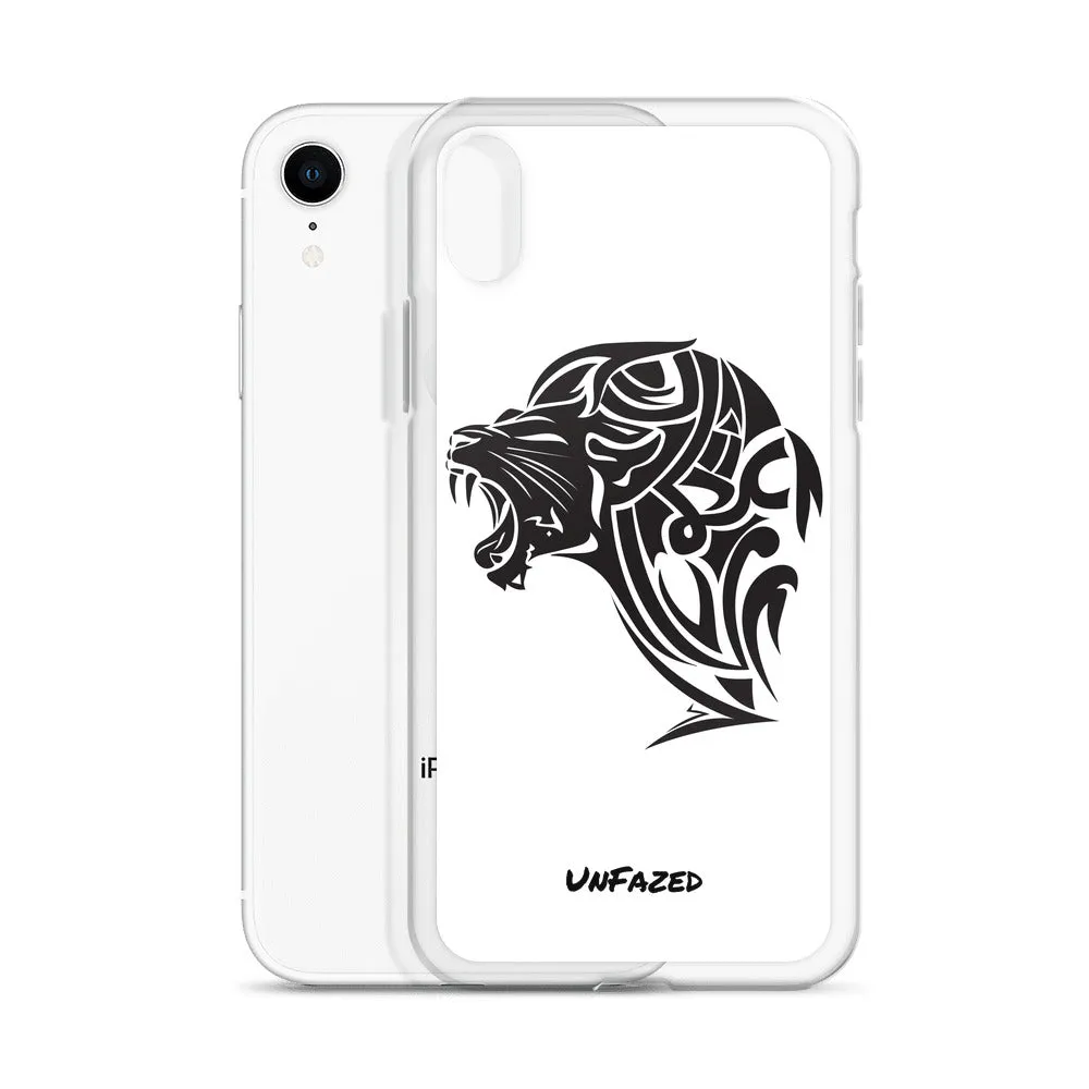 iPhone XR UnFazed Lion Case White