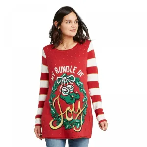 Isabel Maternity by Ingrid & Isabel Holiday Graphic Bundle of Joy Sweater