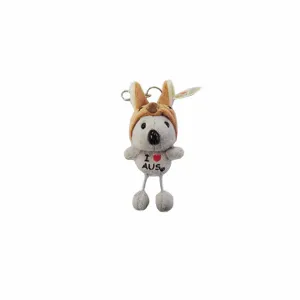 Key Chain Koala with Kangaroo Hat
