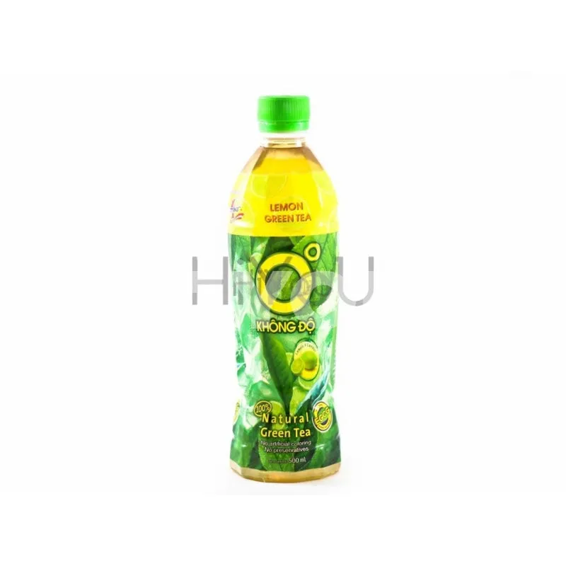 Khong Do Zero Degree Lemon Green Tea 455ml ~ 零度柠檬绿茶 455ml