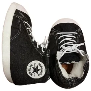 Kids to adult, New With Tags Converse All Star Hi Top Sneaker Slippers OS