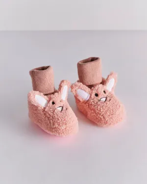 Kip & Co BABY | Bunny Baby Booties - Pink