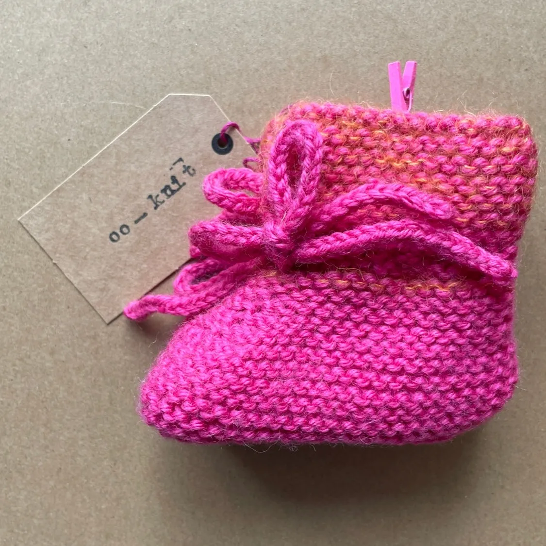 Knitted Baby Booties